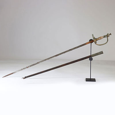 Civilian sword, 19th century, French