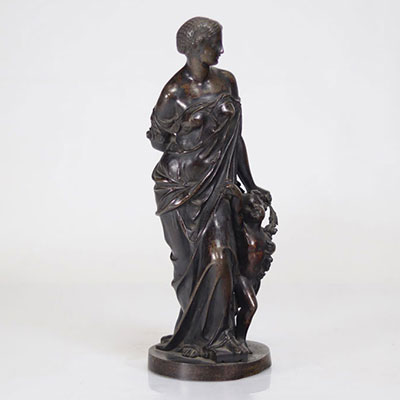 Sculpture en bronze 19ème