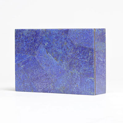 Elegant rectangular box made in Lapis lazuli