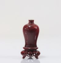 Vase sang de bœuf époque Qing