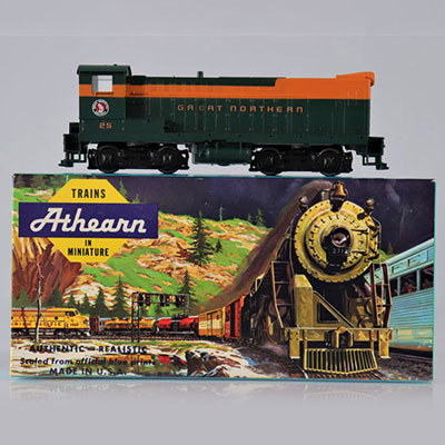 Athearn locomotive / Reference: 3704 / Type: Baldwin Switcher S-12 PWR #25