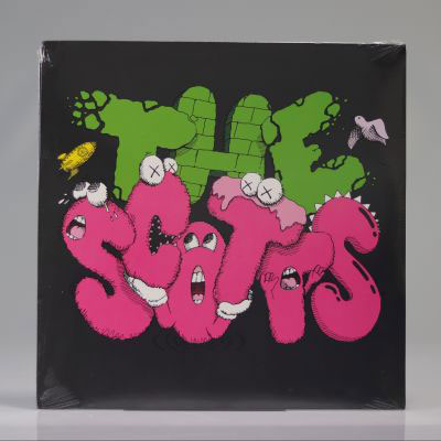 KAWS (BORN IN 1974) The Scotts Print on cover and vinyl LP. Edition 2020 In its original blister.