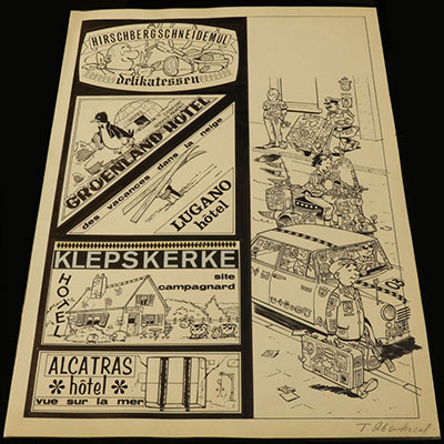 Planche - BD - Westerlain ? planche journal Tintin