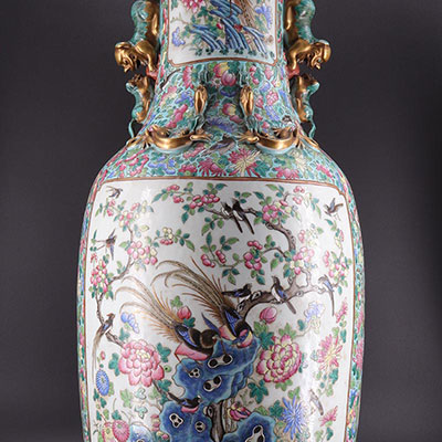 CHINA - Very large  porcelain vase - Canton
