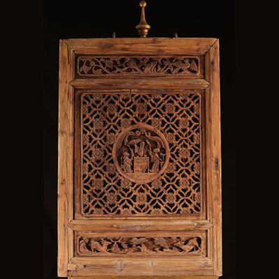 Pair of Interior panel from an house - Chine - XIXe siècle