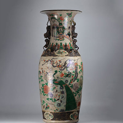 Chine Très imposant (91cm !) vase Nankin 19ème