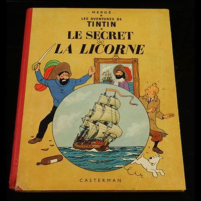 BD - Tintin Le secret de la licorne 1960