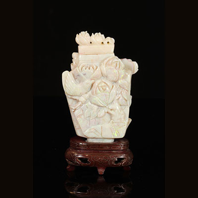 China - opal vase