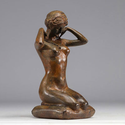 Pierre CHENET (20th century) bronze sculpture 