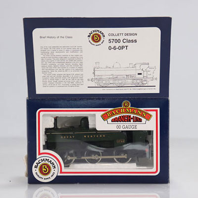 Bachmann locomotive / Reference: 31902 /2744 / Type: 5700 Class 0-6-0pt