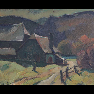 Albert RATY (1889-1970) Oil on panel 